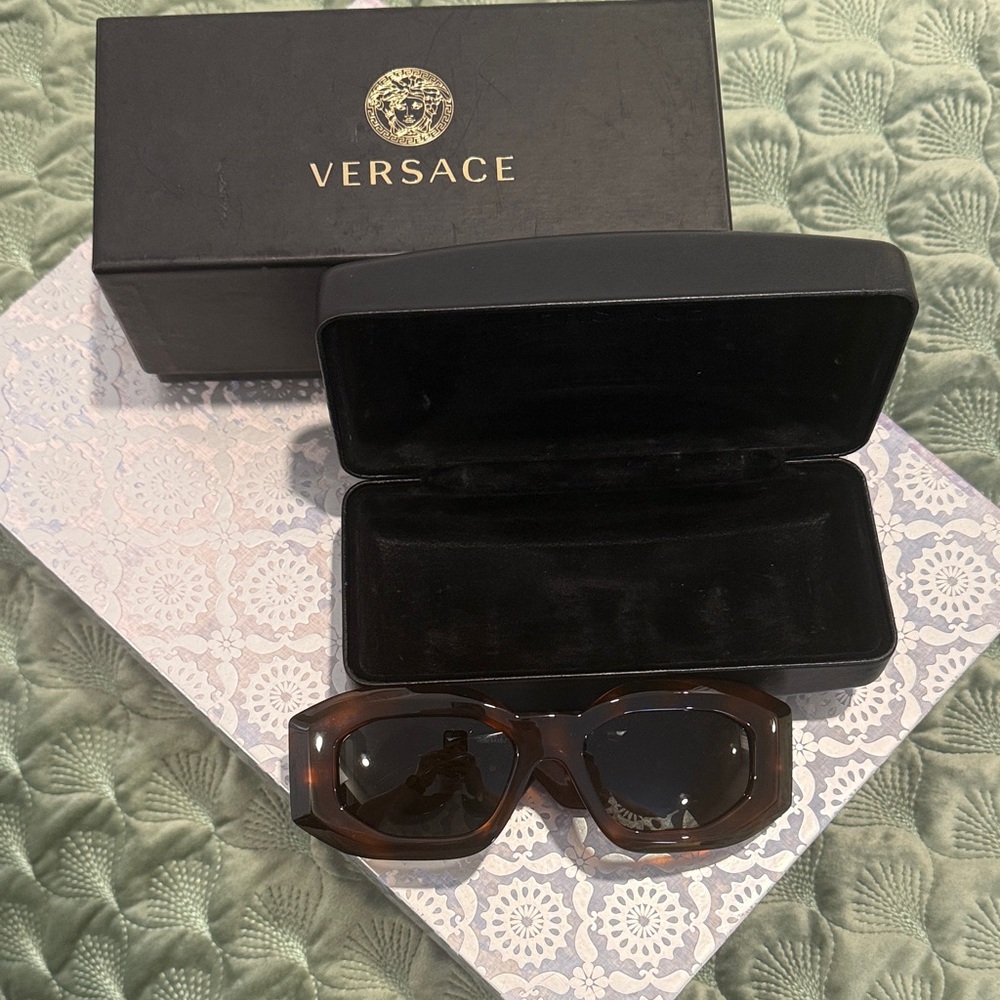 Versace Dark Brown Sunglasses